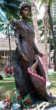Princess Kaiulani Statue in Honolulu